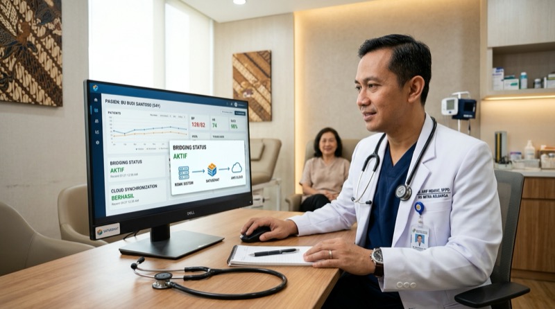 Integrasi AI Medis & Diagnosis KlikMedis